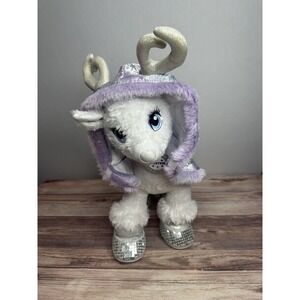 Build a Bear GLISTEN Reindeer 19" Plush w/ Cape & Shoes Christmas Stuffed Animal